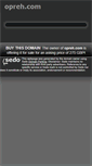 Mobile Screenshot of opreh.com